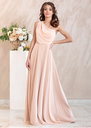 Veronica Maxi Dress (Pink Champagne)