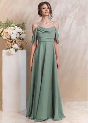 Eleanor Maxi Dress (Smoke Green)