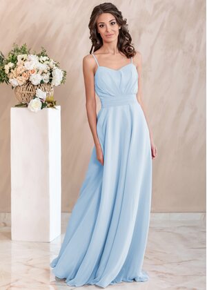 Violetta Maxi Dress (Sky blue)