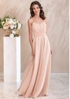 Violetta Maxi Dress (Pink Champagne)