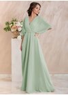 Daphne Maxi Dress (Sage green)