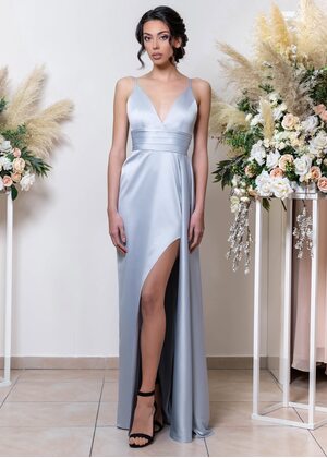 Della Maxi Dress (Silver)