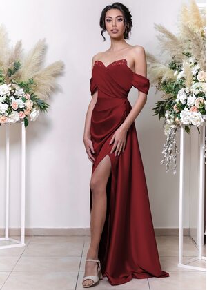 Kathleen Maxi Dress (Red)