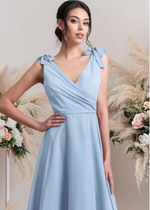 Madeline Maxi Dress (Light blue)