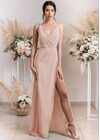 Nancy Maxi Dress (Pink champagne)