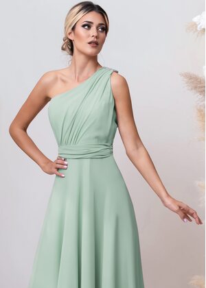 Stephanie Maxi Dress (Sage green)