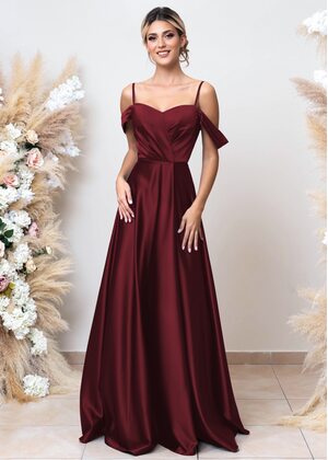 Chloe Maxi Dress (Wine)