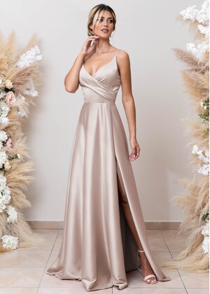 Jenna Maxi Dress (Light almond)