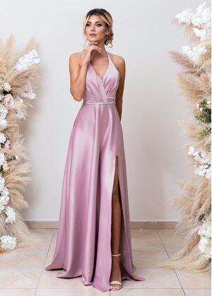 Flora Maxi Dress (Dusty Rose)