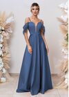 Melissa Maxi Dress (Dusty blue)