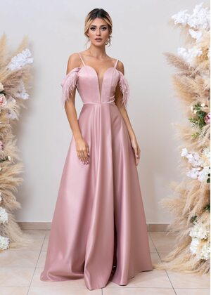 Melissa Maxi Dress (Dusty rose)