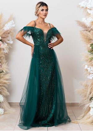 Sophia Maxi Dress (Emerald)