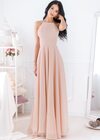 Christiana Maxi Dress (Pink Champagne)